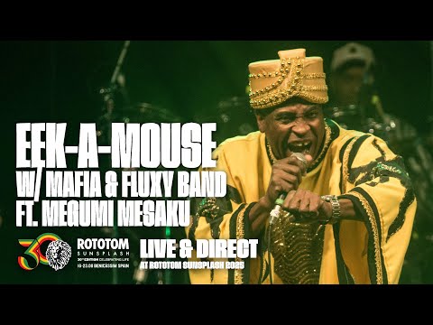 EEK-A-MOUSE w/ Mafia & Fluxy band ft Megumi Mesaku live @ Rototom Sunsplash Main Stage 2025