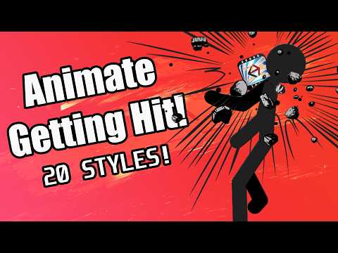 20 Sticknodes Hit Effects + FREE Download Pack for 2D Animation!