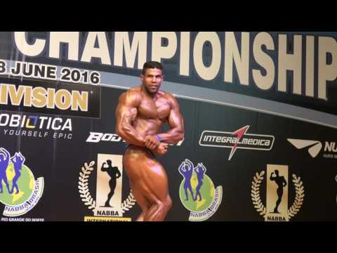 Jose Rodrigues - Class 3 - NABBA Worlds 2016