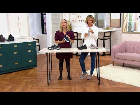 Clarks Cloudsteppers Slip-On Knit Sneaker - Circuit Path on QVC