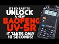 How To Unlock A New Baofeng UV-5R - Easy UV5R Jailbreak To Transmit On More Frequencies