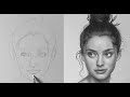 Portrait Drawing Time Lapse