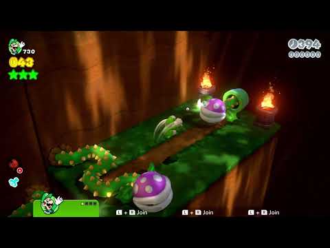 Super Mario 3D World (Switch) 4-2 100% Speedrun - Time: 62 (TWR)