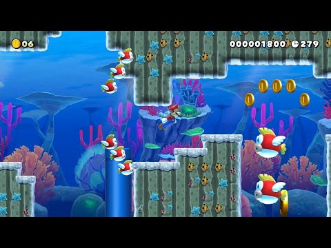 Super Mario Maker 2 - Sunken Ship Bay by Bowser/ - No Commentary
