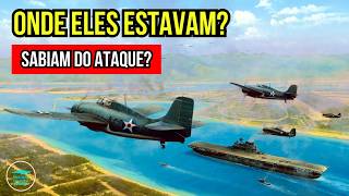 Afinal, onde estavam os Porta-aviões americanos no Ataque a Pearl Harbor (1941)?