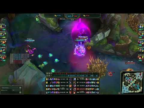 Leona vs Volibear in URF at 4x speed