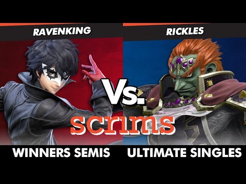 Scrims Showdown 36 Winners Semis - Ravenking (Joker) Vs Rickles (Ganondorf) SSBU Ultimate Tournament