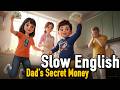 We Found Dad S Secret Money Days Of My Family Slow English For Beginners A1 A2 Level