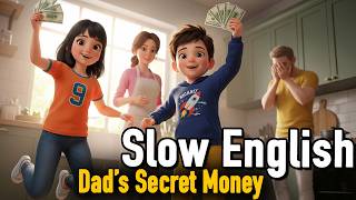 We Found Dad’s Secret Money | Days of My Family | Slow English For Beginners | A1–A2 level
