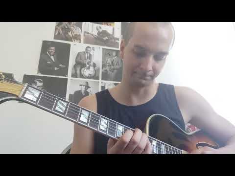 Oscar Peterson trio with Herb Ellis. Guitar solo transcription.