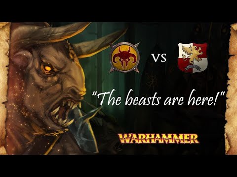 IT'S MAN AGAINST BEAST - The Empire vs The Beastmen - Warhammer Lore - Total War: Warhammer 3