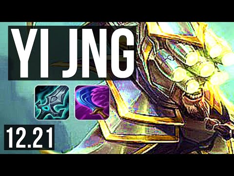 MASTER YI vs KARTHUS (JNG) | 17/0/1, Quadra, Legendary, 66% winrate | EUW Master | 12.21