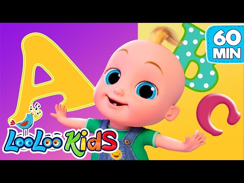 ABC Sing-Along | LooLoo Kids Educational Songs | 60 Minutes Alphabet Compilation for Kids
