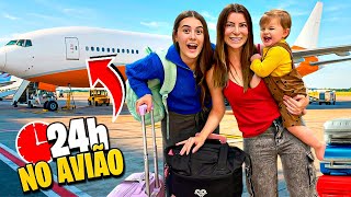 VIAJAMOS SOZINHAS DE AVIÃO PELA PRIMEIRA VEZ
