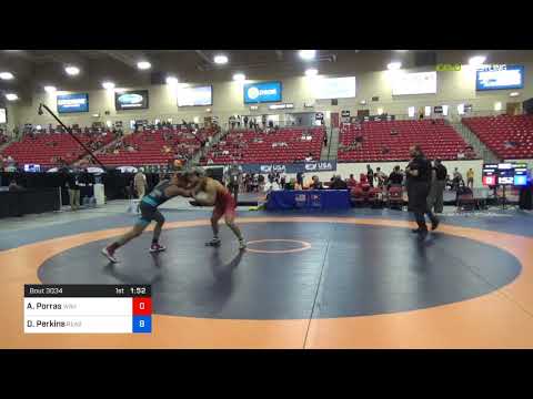 2018 Marine Corps US Open/Senior Men's Freestyle 70 Rnd Of 32 - Andrew Porras (WBU) Vs. DaVaughn P