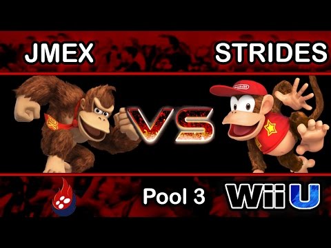Indigo Plateau #1 - 2GG | Jmex (Donkey Kong) Vs. Strides (Diddy Kong) Pool 3 L.Side - Smash Wii U