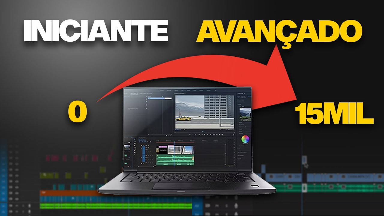 Como saí de iniciante para avançado na edição de vídeo em 1 ano