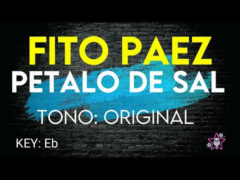 Fito Paez - Pétalo de Sal - Karaoke Instrumental