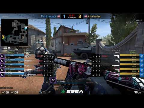 Arial Arise vs. Third Impact - ESEA Advanced Season 33 with @etohkp
