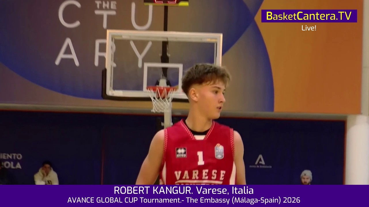 ROBERT KANGUR (´09). Varese (Italia). AVANCE Global Cup Tournament. The Embassy Málaga 2026