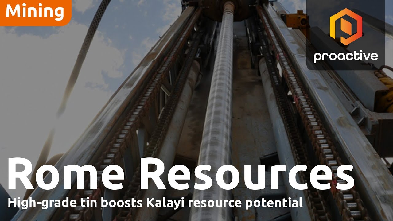 Rome Resources CEO on more high-grade tin results from Kalayi prospect in the DRC