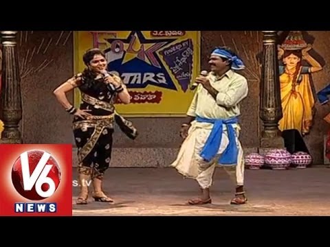 Telangana Special Folk Songs || Folk Star Dhoom Thadaka - 02  || V6 News