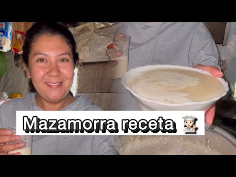 Mazamorra receta