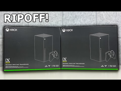 I Bought 2 “Refurbished” Xbox Series X Consoles from Microsoft…