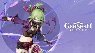 Обзорное видео персонажа Куки Синобу из Genshin Impact