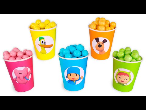 SORPRESAS y COLORES con POCOYÓ 🌈💙 Vídeos para niños