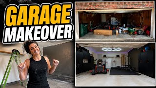 Useless Home Garage Turned into a Dream Garage!