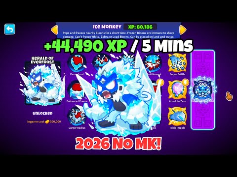 FAST & EASY Ice Monkey XP Farm for Paragon