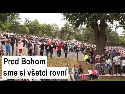 ĽUTINA: Púť rómskych rodín: Ježiš Kristus je živý aj v osade bez pitnej vody