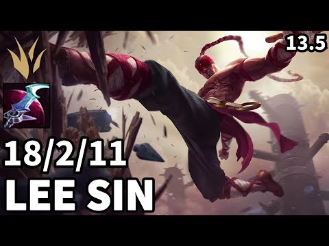Lee Sin Jungle vs Master Yi - EUW Master | Patch 13.5