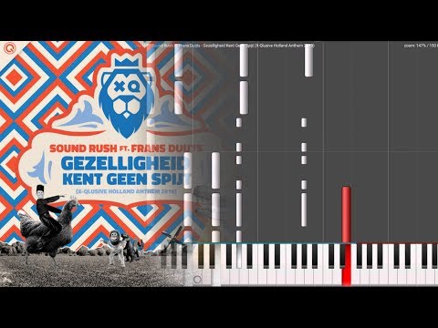 Sound Rush ft. Frans Duijts - Gezelligheid Kent Geen Spijt (X-Qlusive Holland Anthem 2019) (MIDI)
