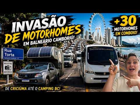 Invadimos o camping em BC! A maior confraternização de motorhomes que já fizemos #motorhome #duaron