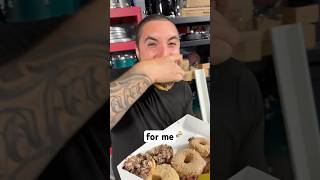 No donuts = no show. 🙅 Don’t blame us, it’s in the contract 🍩📜🥁 #originalglazed