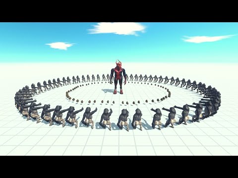 Poojectile Gorilla Circle ARBS | Animal Revolt Battle Simulator