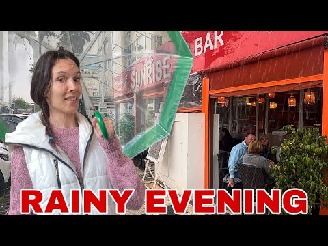 ALBIR - EMPTY Streets on a Rainy evening! 🌧️ #benidormtoalbir