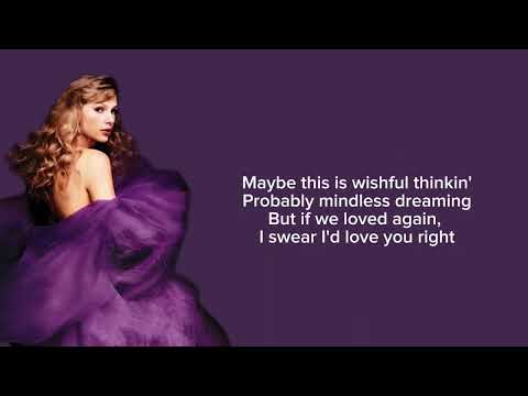 TAYLOR SWIFT - Back To December (Taylor’s Version) (Lyrics)