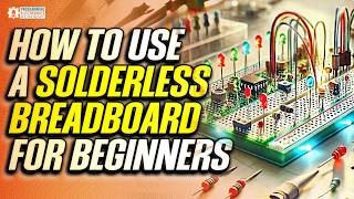 How to use a solderless breadboard for beginners #Arduino