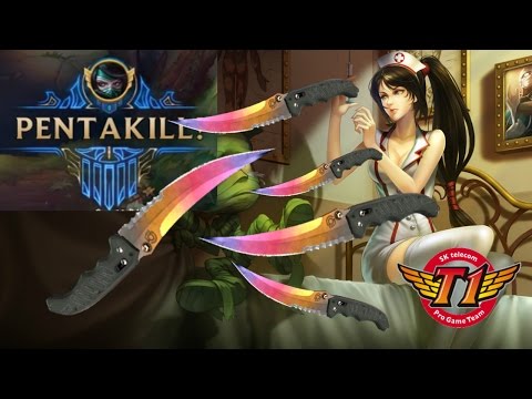 EXPERIMENT Glowing 1000 degree AKALI VS BRONZE (2 PENTAS 1 GAME) (GONE WRONG)