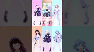 きゅーぴっど。 踊ってみた まとめ #shorts #hololive #踊ってみた #天音かなた #姫森ルーナ #雪花ラミィ #獅白ぼたん #ロボ子さん #白銀ノエル