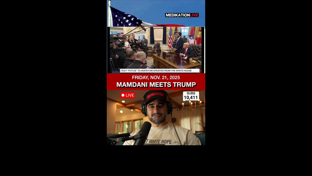 Zohran Mamdani Meets with Trump - LIVE Breaking News Coverage