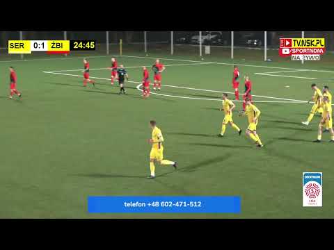tv.nsk.pl [1:1 Jakub Stalmach 25] KS Sokół Serock - MLKS Żbik Nasielsk 2:3 (1:3) 2023-04-07 g. 19:30