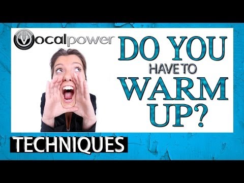 Vocal Warm Up Performance Tips for Singers | Vocal Power