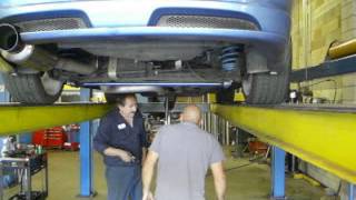preview picture of video 'major muffler fixing a Chevy Cobalt's catalytic converter weld'