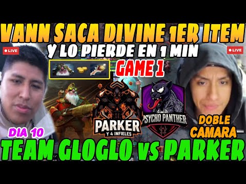 😲VANN in RATAMANCHE mode takes out DIVINE first ITEM and LOSES it in 1 MIN, T. GLOGLO vs T. PARKE...