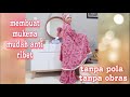 Membuat Mukena Tanpa Obras Tanpa Pola How To Make Your Own Mukena Muslim Prayer Hijab