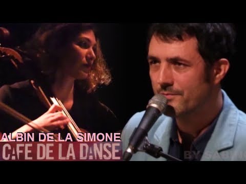 ALBIN DE LA SIMONE LIVE IN PARIS AU CAFE DE LA DANSE LE 12 DECEMBRE 2017